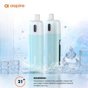 Aspire Fluffi 酪梨妹妹 注油式電子煙多款顏色包裝與規格色卡對照圖