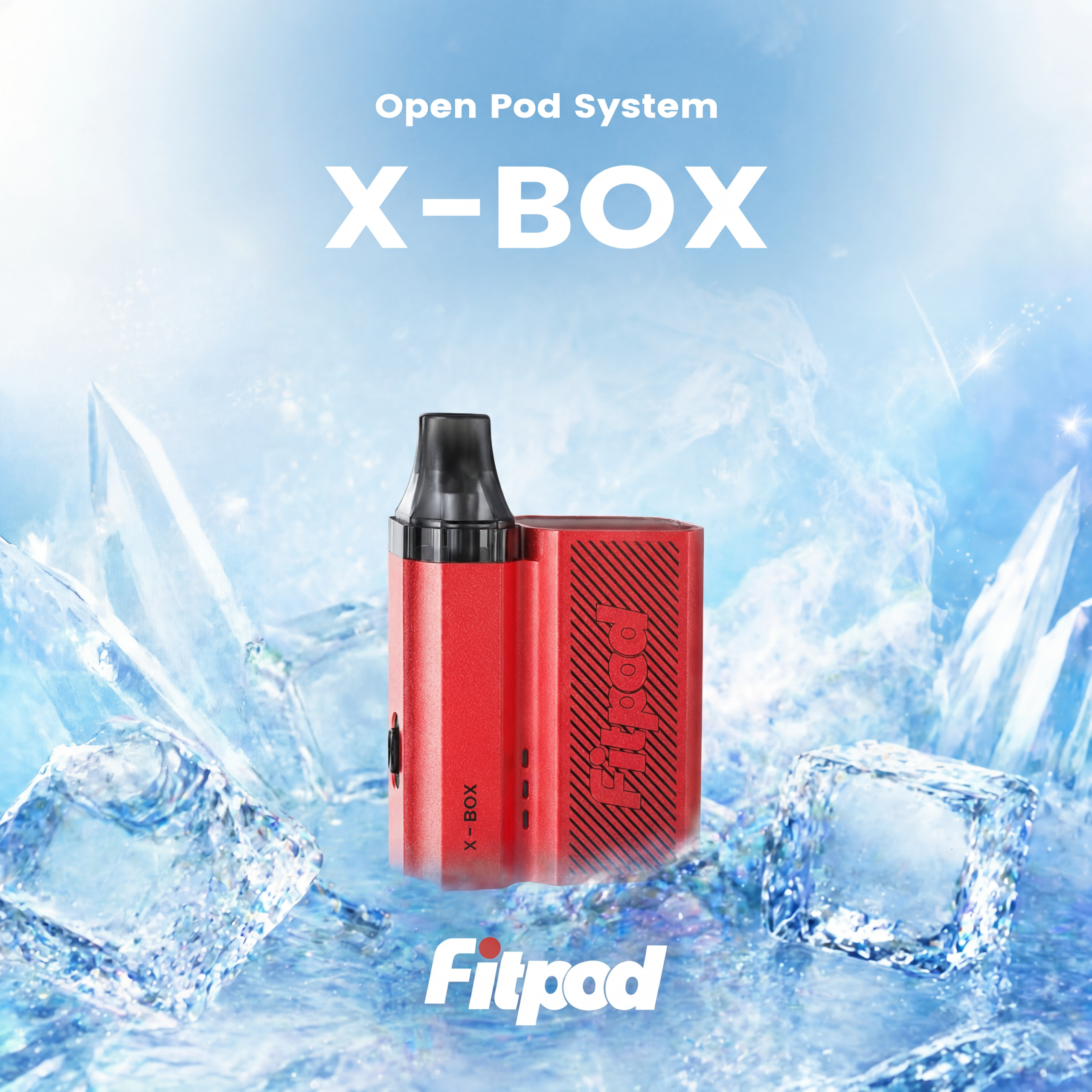 Fitpod X 斯萊克四代 紅龍特仕版 注油式電子煙多款顏色包裝與規格色卡對照圖
