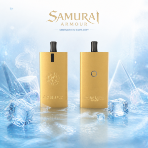 將軍SAMURAI Armour 鎧甲 櫻花版注油式電子煙多款顏色包裝與規格色卡對照圖